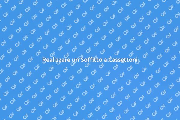 Soffitto a Cassettoni: Trasforma i Tuoi Interni