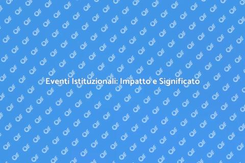 Evento Istituzionale che Lascia il Segno