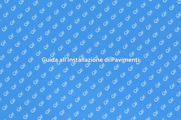 Pavimenti Interni: Trasforma la Tua Casa