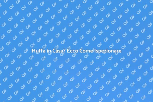 Ispezione Muffa: Proteggi la Tua Casa
