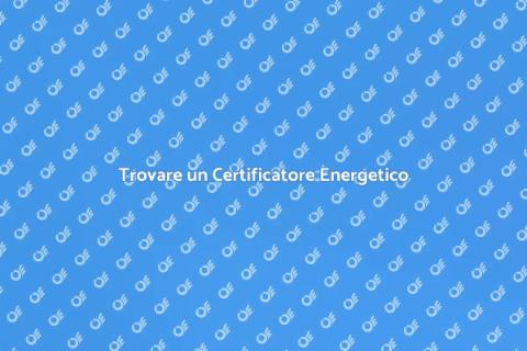 Professionista Certificatore Energetico