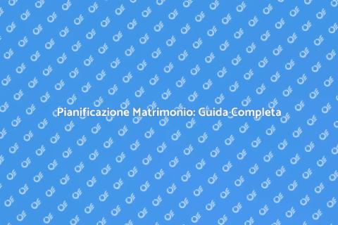 Consulenza Dettagliata Wedding Planner