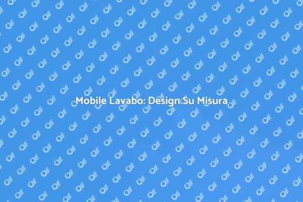 Crea il Tuo Mobile Lavabo Perfetto