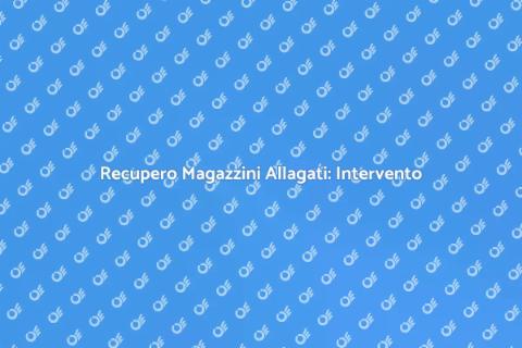 Bonifica Magazzini Allagati: Guida
