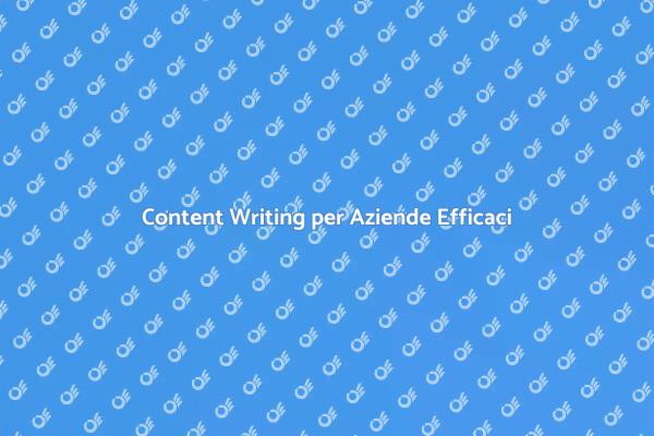 Web Content Writing: Guida Pratica