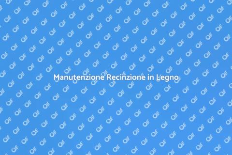Aggiustare Recinzione in Legno