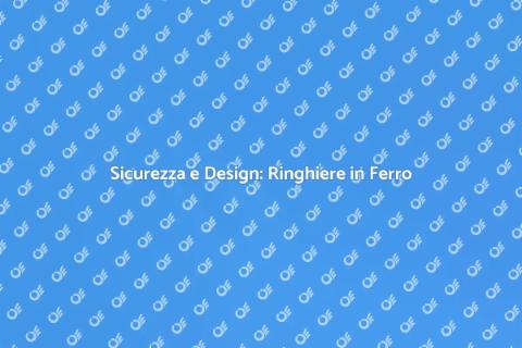Ringhiere Scale Esterne in Ferro