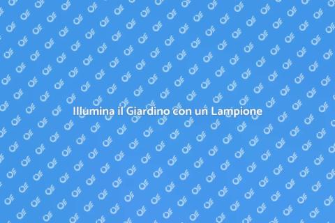 Lampione in Ferro Battuto per Giardino