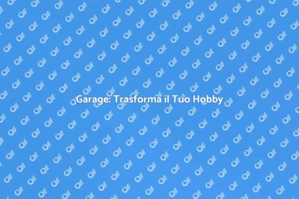 Garage: Ristrutturazione per Hobby Creativi