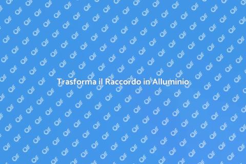 Dipingere Raccordo in Alluminio
