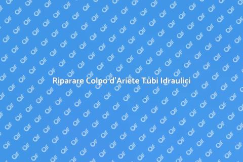 Fissare Colpo d'Ariete Tubi Idraulici