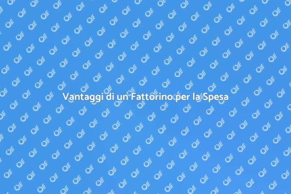 Fattorino per la Spesa: Un Aiuto Prezioso