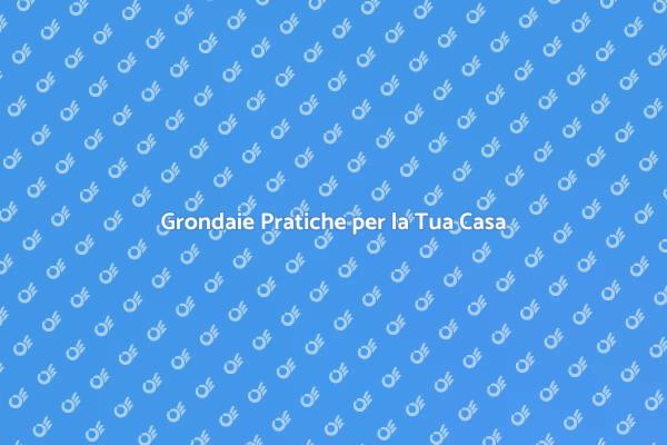Guida all'Installazione di Grondaie