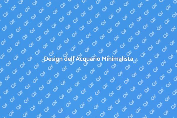 L'Essenza dell'Acquario Minimalista