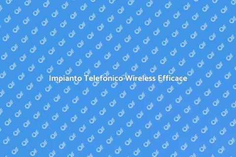 Progettazione Impianto Telefonico