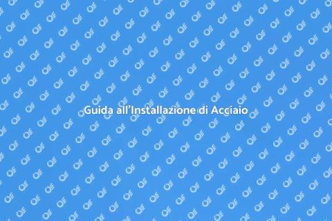 Installare Struttura in Acciaio
