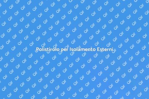 Isolare Esterni con Polistirolo