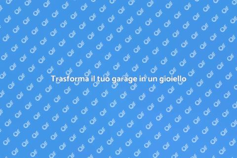 Rinnova il tuo garage in modo funzionale