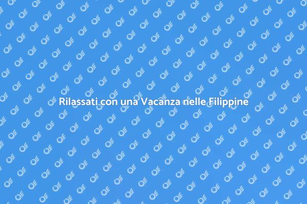 Rigenerati nelle Spiagge delle Filippine