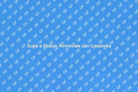 Rinnova Scale a Sbalzo con Stile