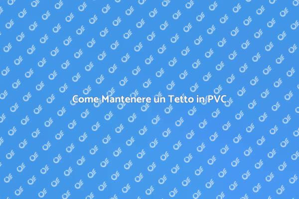 Manutenzione e Vantaggi del Tetto in PVC