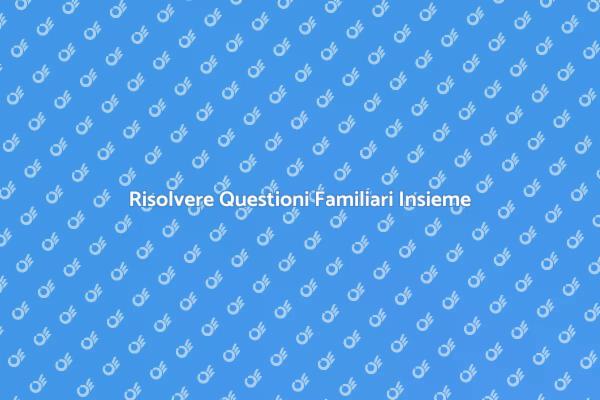 Strategie per la Conciliazione Familiare