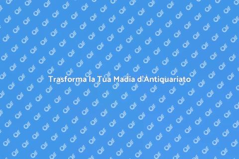 Ristrutturare una Madia d'Antiquariato