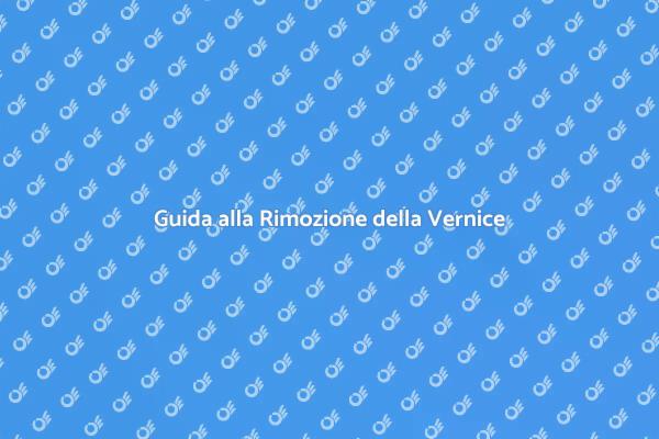 Rimuovi la Vernice per Ristrutturare