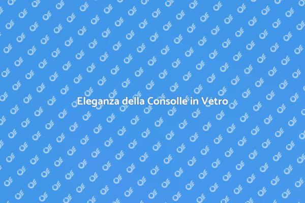 Trasforma il Salotto con una Consolle