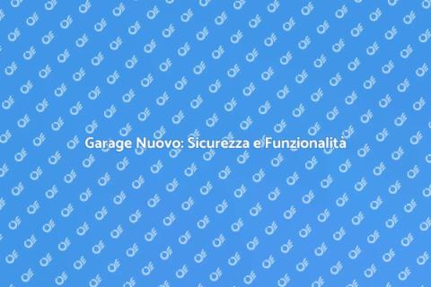 Ristrutturare Garage: Stile e Sicurezza