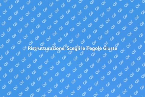 Mettere le Tegole sul Tetto