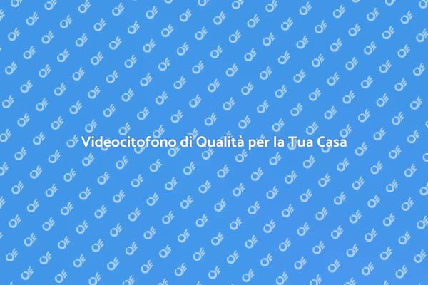 Sicurezza con Videocitofono Wireless