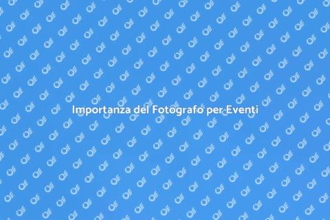Fotografo per Eventi Culturali