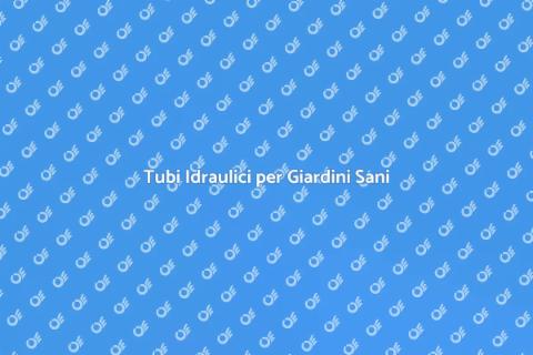 Installazione Tubi per Giardino