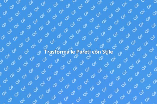 Rinnova il Tuo Spazio con Pareti Decorate