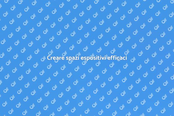 Progettazione di spazi espositivi