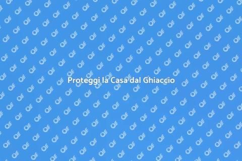Trattamento Antighiaccio per la Casa