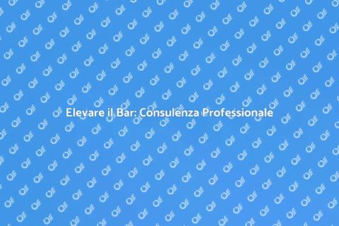 Consulenza per Barman: Elevare il Servizio