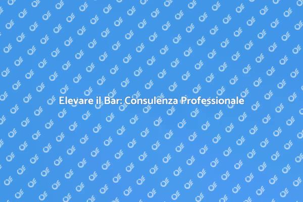 Consulenza Barman: Creatività e Servizio
