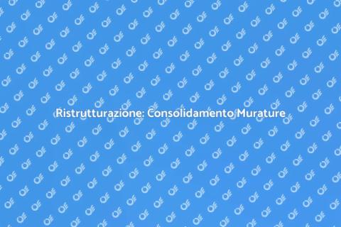 Consolidamento Murature Portanti
