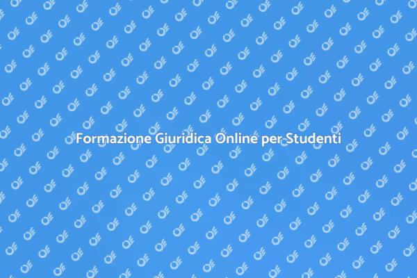 Scopri il Corso di Diritto Online