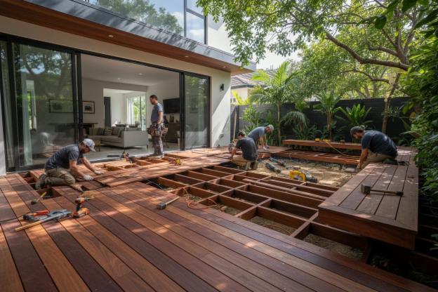 Quanto costa costruire una terrazza in legno esotico?