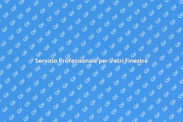 Vetri Finestre: Riparazione Professionale