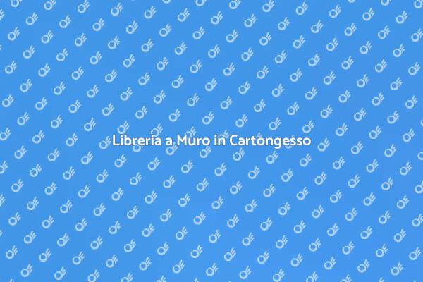 Libreria a Muro: Eleganza e Funzionalità
