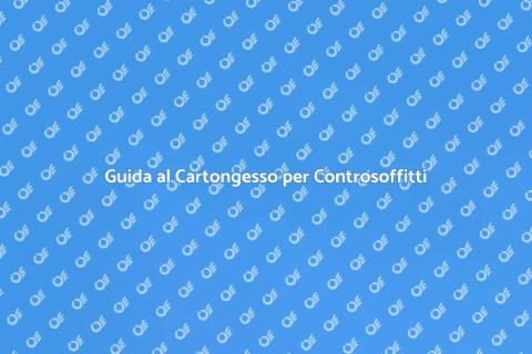 Materiale per Controsoffitto in Cartongesso