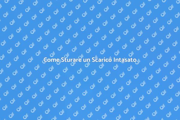 Tecniche per Sturare Scarichi Intasati