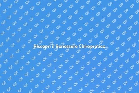 Terapia Chiropratica Personalizzata
