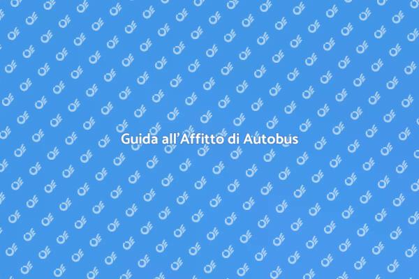Affitto Autobus: Vantaggi e Come Fare