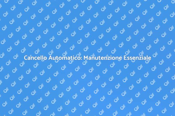 Garantire Funzionalità al Cancello Automatico
