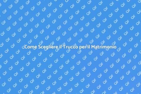 Trucco Professionale per Matrimonio